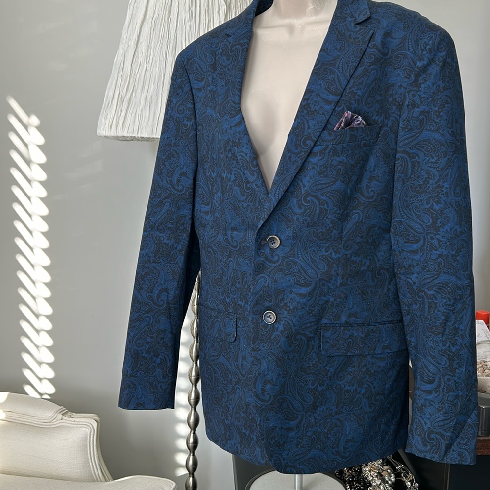 Tallia Men’s Blazer 40R Excellent Condition